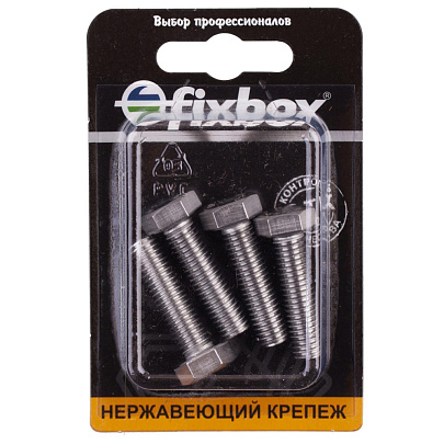  Болт нерж. DIN 933 М 8x30 4 шт 