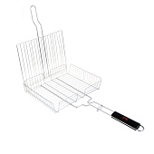  Решетка-гриль GRILLBOOM хром. 25х33х5см 104-026 
