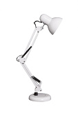  Светильник настольный 60Вт Е27 МТ2001 основание+струбцина белый глянец /Ultra Light 