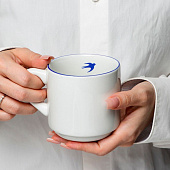  Кружка чайная керамическая «Ласточка», 300 мл 10083307 