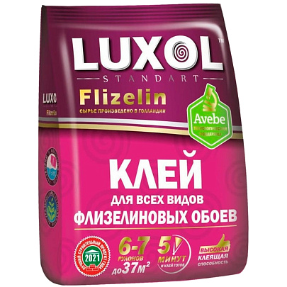  Клей обойный LUXOL флизелин Стандарт 200 г 