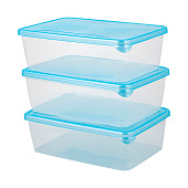  Набор контейнеров для заморозки Sugar&Spice 3x1,35л голубой SE102812044 