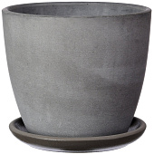 Горшок Грэй №8. 22л, серый бутон Горшок Грэй №8. 22л, серый бутон