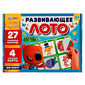 Лото Умные игры Мир вокруг МиМиМишки с пластиковыми карточками, 323178