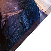  Картина на холсте "Рассвет в горах" 60х100 см 6478498 