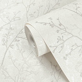  Обои 0.53х10м Лира арт. 10141-11 Серый /Аспект 