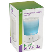  Увлажнитель воздуха и аромадиффузер HOMESTAR HS-0114 25Вт  3л 