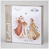 Тарелка закусочная lefard "морозко" 20,5 см 85-2037 Тарелка закусочная lefard "морозко" 20,5 см 85-2037