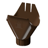  Docke STAL STANDARD Воронка желоба 125/90 RAL 8017, коричневый 