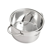 Кастрюля Home Queen Тандем 3,4 л 20 см 77269 Кастрюля Home Queen Тандем 3,4 л 20 см 77269