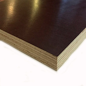 Фанера березовая ФЛФ ламинированная 18мм 1220х2440мм (гладкая/гладкая) сорт 1/1 /Жешарт Фанера березовая ФЛФ ламинированная 18мм 1220х2440мм (гладкая/гладкая) сорт 1/1 /Жешарт