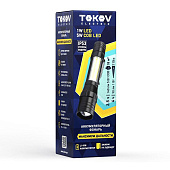 Фонарь ручной ABS большой корпус черн. TOKOV ELECTRIC Фонарь ручной ABS большой корпус черн. TOKOV ELECTRIC