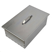 Коптильня двухъярусная с поддоном для сбора жира 450х280х170 сталь 1,5 мм Тонар (К-002) Коптильня двухъярусная с поддоном для сбора жира 450х280х170 сталь 1,5 мм Тонар (К-002)