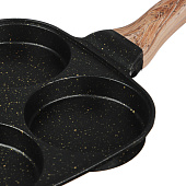 Сковорода литая с крышкой Satoshi Карнуа 4 секции 18 см 846-721 Сковорода литая с крышкой Satoshi Карнуа 4 секции 18 см 846-721