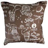  Подушка декоративная 40х40 Рогожка Sonnet Кулинар 