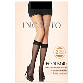  Гольфы Incanto Podium, 40 den, р. 2, Naturele, 2 пары 