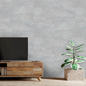  Панель ПВХ Мрамор каспий голубой №673 7х250х2600 