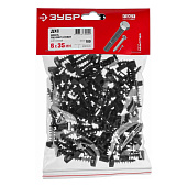  Дюбель под хомут-стяжку 6х35мм, нейлон, 100 шт, ЗУБР ДХС 
