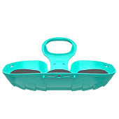 Санки-ледянки с мягкой сидушкой «Вираж», бирюзовые, 39?37см 10919114 Санки-ледянки с мягкой сидушкой «Вираж», бирюзовые, 39?37см 10919114