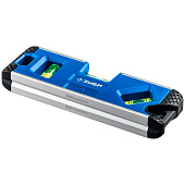 Уровень коробчатый 150мм, пластиковый корпус, магнитный, 3глазка, ЗУБР Компакт-3 Уровень коробчатый 150мм, пластиковый корпус, магнитный, 3глазка, ЗУБР Компакт-3