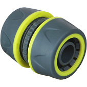 Муфта ремонтная для шланга 3/4 INBLOOM PROF+ обрезиненное покрытие ABS 169-033 Муфта ремонтная для шланга 3/4 INBLOOM PROF+ обрезиненное покрытие ABS 169-033