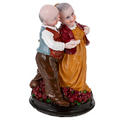  Фигурка декоративная "Бабушка с дедушкой", L9 W9 H14,5 см 