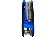 Набор ключей имбусовых складных шестигранных Vertextools 1,5-8мм, CrV, 8шт Набор ключей имбусовых складных шестигранных Vertextools 1,5-8мм, CrV, 8шт