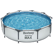  BESTWAY Бассейн каркасный Steel Pro Max 305х76см 4678л, ф-насос 58381, запл д/ремонта арт.56408 Код249228 