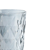 Стакан Diamond color, 12 см, 340 мл, стекло, серый, ANLAF-TU53042-1 Стакан Diamond color, 12 см, 340 мл, стекло, серый, ANLAF-TU53042-1