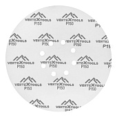  Круг абразивный под липучку 225мм Р150 5шт Vertextools 