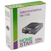 Плита электрическая HOMESTAR HS-1102 1 конфорка, 1000 Вт