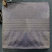 Полотенце махровое 100х150 Маруся серый Полотенце махровое 100х150 Маруся серый