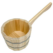 Ковш бондарный 1,5 л, Бацькина баня, 30053