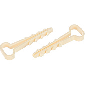 Дюбель-хомут для плоского кабеля Зубр ДХ-П, 12мм, уп.100 шт, нейлон Дюбель-хомут для плоского кабеля Зубр ДХ-П, 12мм, уп.100 шт, нейлон