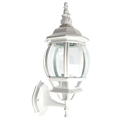 Светильник садово-парковый, 100W 230V E27 белый, 8101/PL8101 FERON
