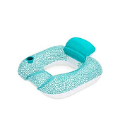  Сидение надувное для отдыха на воде Bestway Flip-Pillow Lounge со спинкой, 102х94см  арт.43097 