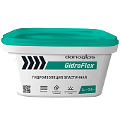 Гидроизоляция GidroFlex эластичная 3 кг / Danogips Гидроизоляция GidroFlex эластичная 3 кг / Danogips
