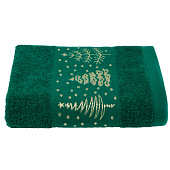 Полотенце махровое 70х130 Ёлки (07-164, зелёный) Полотенце махровое 70х130 Ёлки (07-164, зелёный)