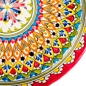 Тарелка узбекская «Узоры», d=28 см, микс 7507299 Тарелка узбекская «Узоры», d=28 см, микс 7507299