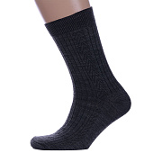  Мужские носки теплые Grand Line МТ-202, асфальт, р. 25 