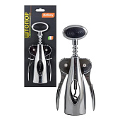 Штопор Mallony MODERNO с прорезиненной ручкой 984041 Штопор Mallony MODERNO с прорезиненной ручкой 984041