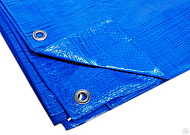 Тент многофункциональный 6м х 8м, 60гр/кв.м., с люверсами Тент многофункциональный 6м х 8м, 60гр/кв.м., с люверсами