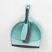  Щетка-сметка с совком "Дуэт" Морская волна М5176 