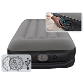 Bestway Матрас надувной Tritech Twin 191х97х36см, встр.насос USB 5В, рем.комплект, до 150кг арт.671BT Код273566 Bestway Матрас надувной Tritech Twin 191х97х36см, встр.насос USB 5В, рем.комплект, до 150кг арт.671BT Код273566