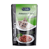  Влажный корм Д. Клаудер для стерилизованных кошек 85 г курица/утка кусочки в желе 
