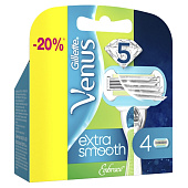 Сменные кассеты для бритья VENUS Embrace 4шт Сменные кассеты для бритья VENUS Embrace 4шт