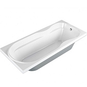  Ванна акриловая Vista 170х75х57см глубина 43см без каркаса без экрана МетаКам 