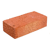  Кирпич керамический рядовой красный 250х120х65мм [М-125] /Черепаново 