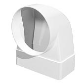 Соединительное колено 204х60 D125мм 90град Арт.822 Соединительное колено 204х60 D125мм 90град Арт.822