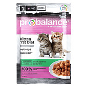  Влажный корм ПРОБаланс для котят кролик желе 85гр 